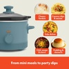 image:imagebella 15qt Manual NonToxic Slow Cooker with 3 Heat Settings BlackSurf