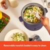 image:imagebella 16Cup Rice Cooker and Steamer OatmilkPlum