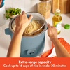 image:imagebella 16Cup Rice Cooker and Steamer OatmilkSurf