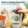 image:imagebella 17 Liter Glass Electric Kettle Quickly Boil 7cups of water BlackBlack