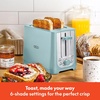 image:imagebella 2 Slice Toaster Extra Wide Slots amp Removable Crumb Tray BlackAqua
