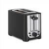 image:imagebella 2 Slice Toaster Extra Wide Slots amp Removable Crumb Tray BlackBlack