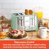 image:imagebella 2 Slice Toaster Extra Wide Slots amp Removable Crumb Tray BlackSage