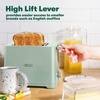 image:imagebella 2 Slice Toaster Extra Wide Slots amp Removable Crumb Tray BlackSage