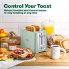 image:imagebella 2 Slice Toaster Extra Wide Slots amp Removable Crumb Tray BlackSage