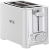 image:imagebella 2 Slice Toaster Extra Wide Slots amp Removable Crumb Tray BlackWhite