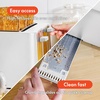 image:imagebella 2 Slice Toaster Extra Wide Slots amp Removable Crumb Tray BlackWhite