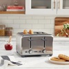 image:imagebella 2 Slice Toaster Wide Slots Stainless SteelBlackStainless Steel