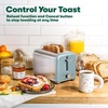 image:imagebella 2 Slice Toaster Wide Slots Stainless SteelBlackStainless Steel and Aqua