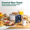 image:imagebella 2 Slice Toaster Wide Slots Stainless SteelBlackStainless Steel and Navy
