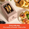 image:imagebella 2Slice Toaster with Extra Wide Slots and 6Shade Control PlumBlossom