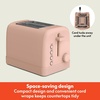 image:imagebella 2Slice Toaster with Extra Wide Slots and 6Shade Control PlumBlossom