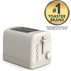image:imagebella 2Slice Toaster with Extra Wide Slots and 6Shade Control PlumOatmilk