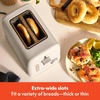 image:imagebella 2Slice Toaster with Extra Wide Slots and 6Shade Control PlumOatmilk