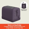 image:imagebella 2Slice Toaster with Extra Wide Slots and 6Shade Control PlumPlum