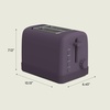 image:imagebella 2Slice Toaster with Extra Wide Slots and 6Shade Control PlumPlum