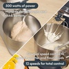 image:imagebella 35 Qt Hand amp Stand Mixer 2 in 1 Electric Mixer with Bowl OatmilkOatmilk