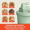 image:imagebella 35 Qt Hand amp Stand Mixer 2 in 1 Electric Mixer with Bowl OatmilkSeaglass