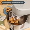 image:imagebella 35 Qt Hand amp Stand Mixer 2 in 1 Electric Mixer with Bowl OatmilkSlate