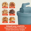 image:imagebella 35 Qt Hand amp Stand Mixer 2 in 1 Electric Mixer with Bowl OatmilkSurf