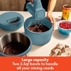 image:imagebella 35 Qt Hand amp Stand Mixer 2 in 1 Electric Mixer with Bowl OatmilkSurf