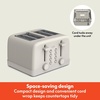 image:imagebella 4Slice Toaster with Extra Wide Slots OatmilkOatmilk