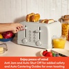 image:imagebella 4Slice Toaster with Extra Wide Slots OatmilkOatmilk