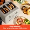 image:imagebella 4Slice Toaster with Extra Wide Slots OatmilkOatmilk