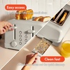 image:imagebella 4Slice Toaster with Extra Wide Slots OatmilkOatmilk