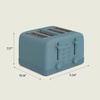 image:imagebella 4Slice Toaster with Extra Wide Slots OatmilkSurf