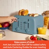 image:imagebella 4Slice Toaster with Extra Wide Slots OatmilkSurf