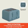 image:imagebella 4Slice Toaster with Extra Wide Slots OatmilkSurf