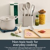image:imagebella 6 Pc Modular Kitchen Utensil Tool Set NonToxic Silcone OatmilkOatmilk