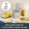image:imagebella 6 Pc Modular Kitchen Utensil Tool Set NonToxic Silcone OatmilkOatmilk