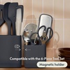 image:imagebella 6 Pc Modular Kitchen Utensil Tool Set NonToxic Silcone OatmilkOatmilk