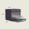 image:imagebella 6 Slice Toaster Oven With Air fryer SurfPlum