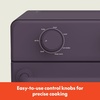 image:imagebella 6 Slice Toaster Oven With Air fryer SurfPlum