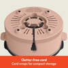 image:imagebella 6qt Manual NonToxic Slow Cooker with Cord Storage PlumBlossom