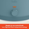 image:imagebella 6qt Manual NonToxic Slow Cooker with Cord Storage PlumSurf