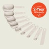 image:imagebella 9 Piece Nested Measuring Set NonToxic Silicone OatmilkOatmilk