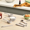 image:imagebella 9 Piece Nested Measuring Set NonToxic Silicone OatmilkOatmilk