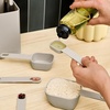 image:imagebella 9 Piece Nested Measuring Set NonToxic Silicone OatmilkOatmilk