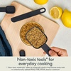 image:imagebella 9 Piece Nested Measuring Set NonToxic Silicone OatmilkSlate