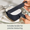 image:imagebella 9 Piece Nested Measuring Set NonToxic Silicone OatmilkSlate