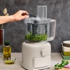 image:imagebella CHOP Deluxe 10Cup Food Processor with BuiltIn Storage OatmilkSlate