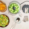 image:imagebella CHOP Deluxe 10Cup Food Processor with BuiltIn Storage OatmilkSlate