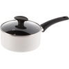 image:imagebella Cookware Set with Glass Lids with Nonstick PFOA Free and Scratch Resistant Surface Aluminum Bakeware Pots and Pans Storage Bowls amp Utensils Compatible with All Stovetops 21 Piece GrayCream