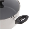 image:imagebella Cookware Set with Glass Lids with Nonstick PFOA Free and Scratch Resistant Surface Aluminum Bakeware Pots and Pans Storage Bowls amp Utensils Compatible with All Stovetops 21 Piece GrayCream