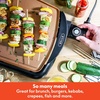 image:imagebella Electric 105x20 Ceramic NonToxic Titanium Griddle CopperBlackCopper