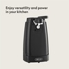 image:imagebella Electric Can Opener Automatic OneTouch BlossomBlack